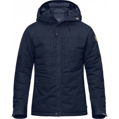 Chaquetas Fjallraven Skogsö Padded Hombre Azul Marino - Chile VSD067415